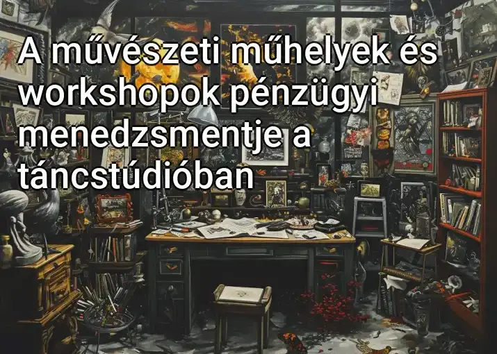 A művészeti műhelyek és workshopok pénzügyi menedzsmentje a táncstúdióban