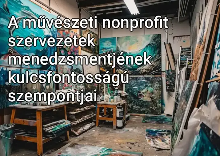 A művészeti nonprofit szervezetek menedzsmentjének kulcsfontosságú szempontjai