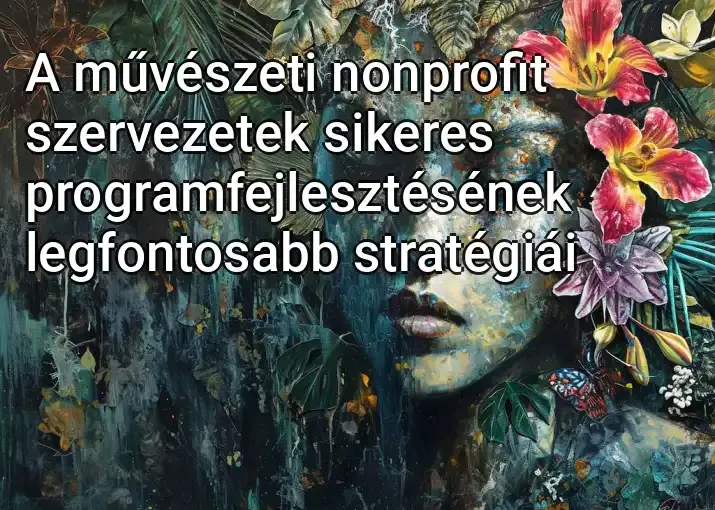 A művészeti nonprofit szervezetek sikeres programfejlesztésének legfontosabb stratégiái