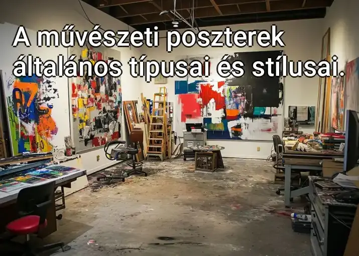 A művészeti poszterek általános típusai és stílusai.