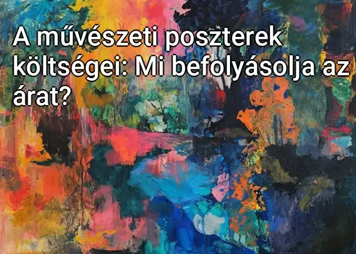 A művészeti poszterek költségei: Mi befolyásolja az árat?