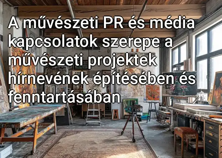 A művészeti PR és média kapcsolatok szerepe a művészeti projektek hírnevének építésében és fenntartásában