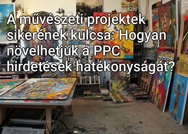 A művészeti projektek sikerének kulcsa: Hogyan növelhetjük a PPC hirdetések hatékonyságát?