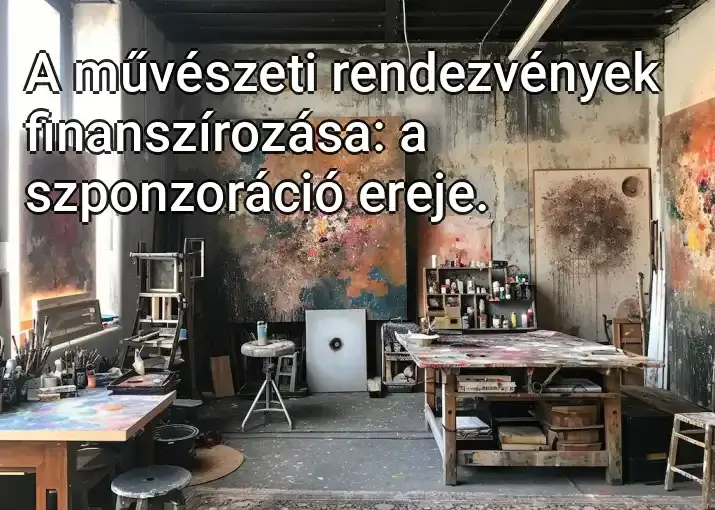 A művészeti rendezvények finanszírozása: a szponzoráció ereje.