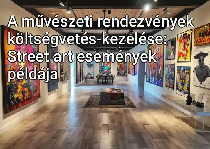 A művészeti rendezvények költségvetés-kezelése: Street art események példája