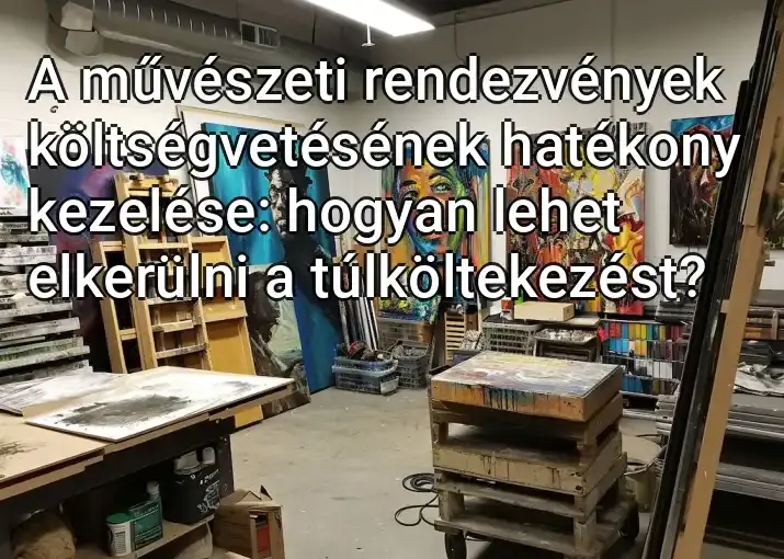 A művészeti rendezvények költségvetésének hatékony kezelése: hogyan lehet elkerülni a túlköltekezést?