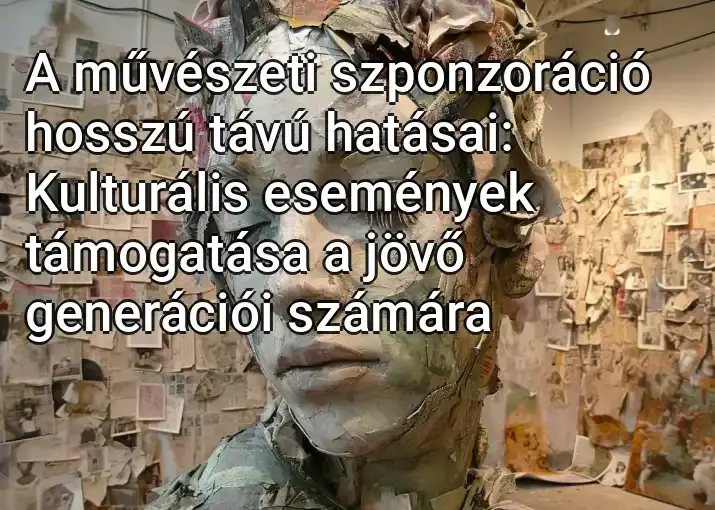 A művészeti szponzoráció hosszú távú hatásai: Kulturális események támogatása a jövő generációi számára