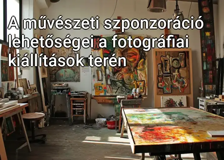 A művészeti szponzoráció lehetőségei a fotográfiai kiállítások terén