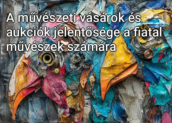 A művészeti vásárok és aukciók jelentősége a fiatal művészek számára