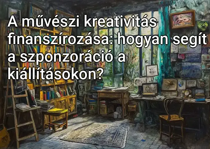 A művészi kreativitás finanszírozása: hogyan segít a szponzoráció a kiállításokon?