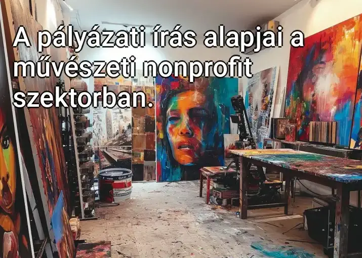 A pályázati írás alapjai a művészeti nonprofit szektorban.