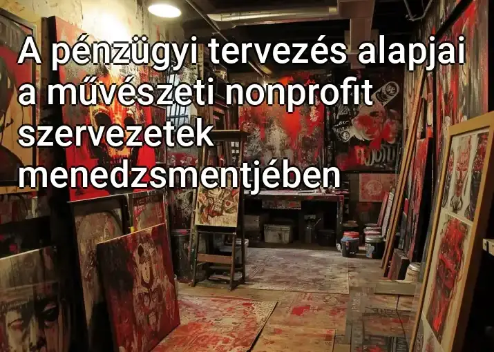 A pénzügyi tervezés alapjai a művészeti nonprofit szervezetek menedzsmentjében