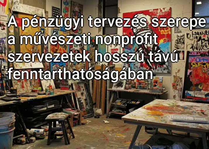 A pénzügyi tervezés szerepe a művészeti nonprofit szervezetek hosszú távú fenntarthatóságában