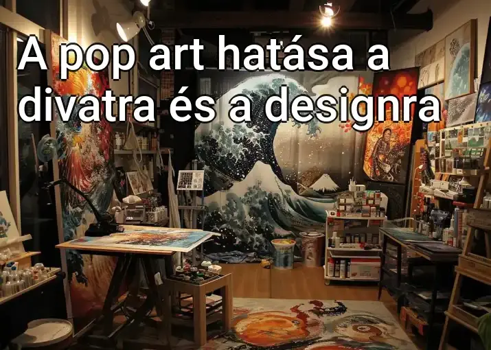 A pop art hatása a divatra és a designra