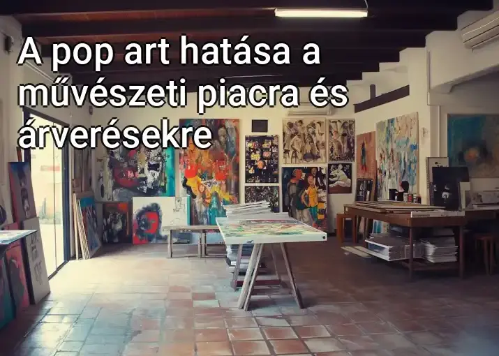 A pop art hatása a művészeti piacra és árverésekre