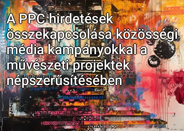 A PPC hirdetések összekapcsolása közösségi média kampányokkal a művészeti projektek népszerűsítésében