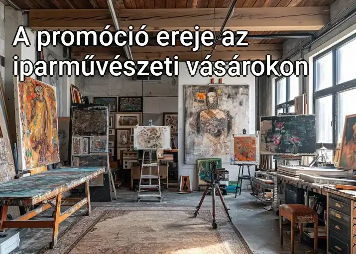 A promóció ereje az iparművészeti vásárokon