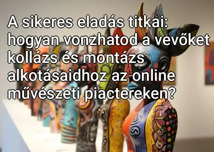 A sikeres eladás titkai: hogyan vonzhatod a vevőket kollázs és montázs alkotásaidhoz az online művészeti piactereken?