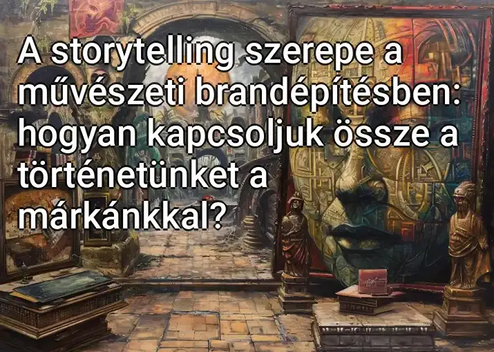 A storytelling szerepe a művészeti brandépítésben: hogyan kapcsoljuk össze a történetünket a márkánkkal?