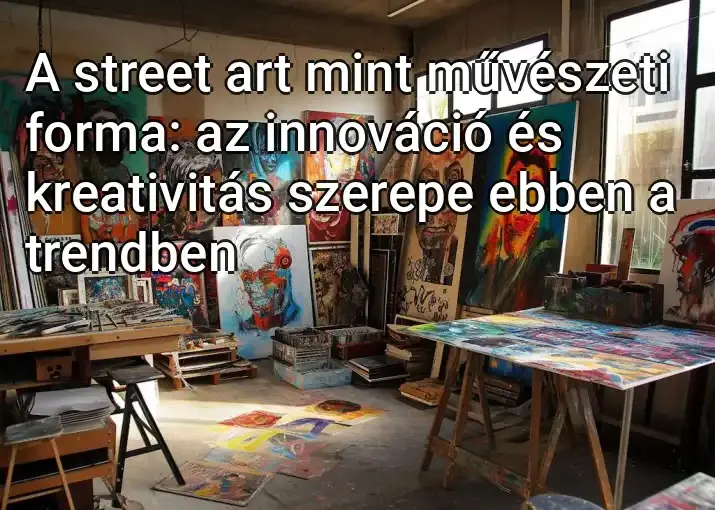 A street art mint művészeti forma: az innováció és kreativitás szerepe ebben a trendben