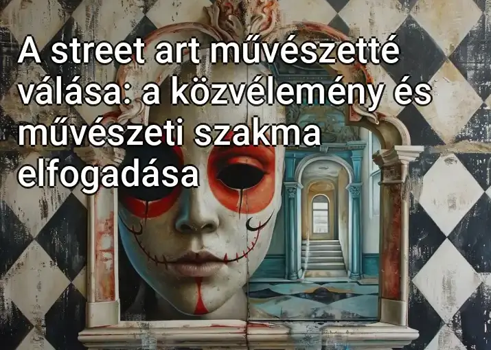 A street art művészetté válása: a közvélemény és művészeti szakma elfogadása