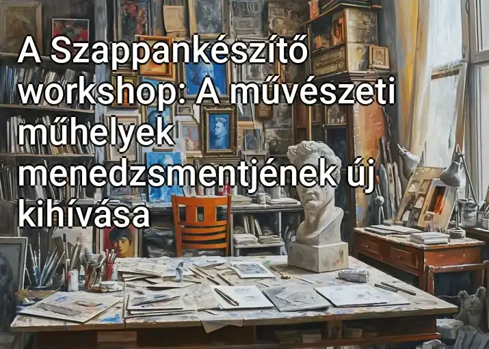 A Szappankészítő workshop: A művészeti műhelyek menedzsmentjének új kihívása