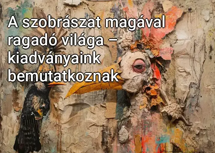 A szobrászat magával ragadó világa – kiadványaink bemutatkoznak