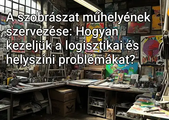 A szobrászat műhelyének szervezése: Hogyan kezeljük a logisztikai és helyszíni problémákat?