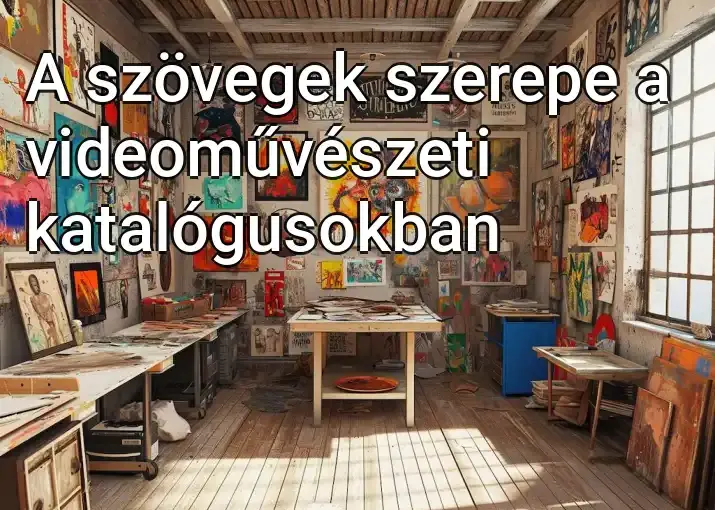 A szövegek szerepe a videoművészeti katalógusokban