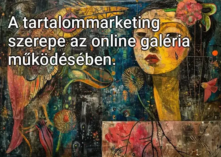 A tartalommarketing szerepe az online galéria működésében.