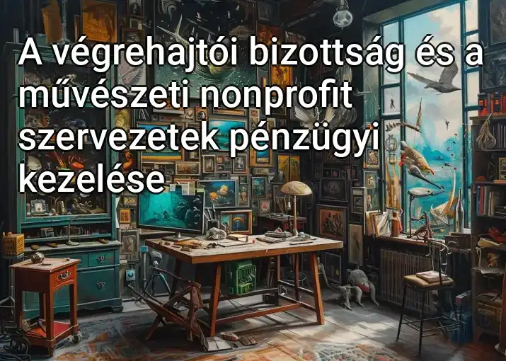 A végrehajtói bizottság és a művészeti nonprofit szervezetek pénzügyi kezelése