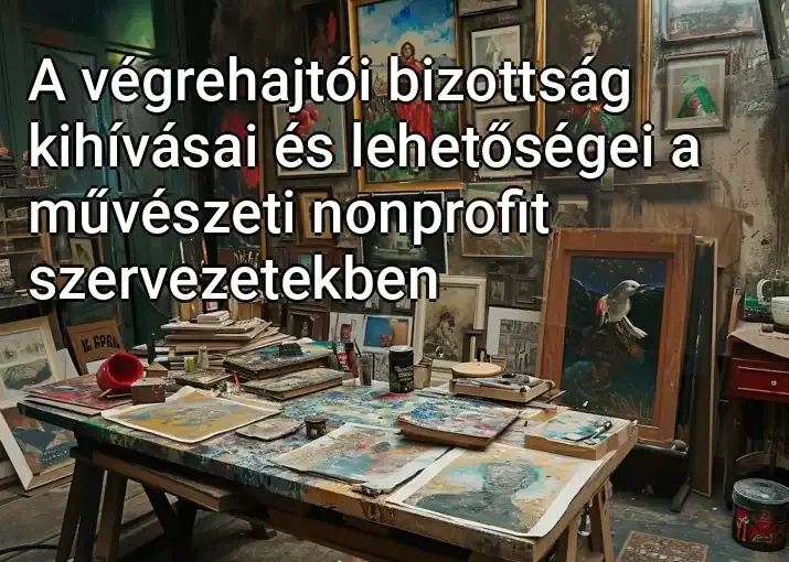 A végrehajtói bizottság kihívásai és lehetőségei a művészeti nonprofit szervezetekben