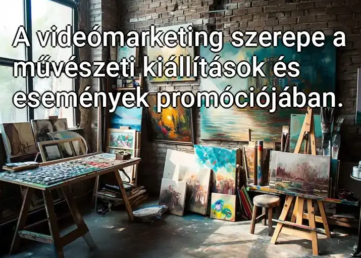 A videómarketing szerepe a művészeti kiállítások és események promóciójában.