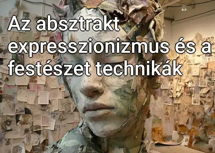 Az absztrakt expresszionizmus és a festészet technikák