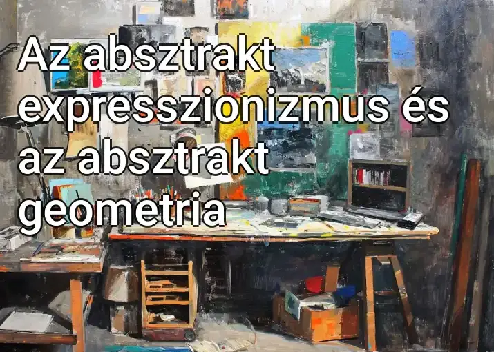 Az absztrakt expresszionizmus és az absztrakt geometria