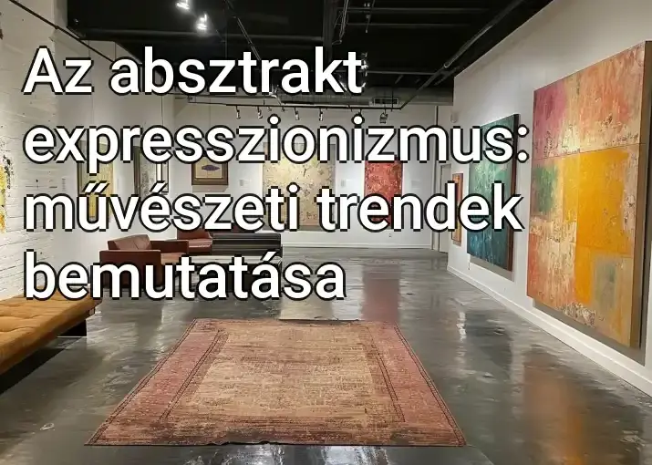 Az absztrakt expresszionizmus: művészeti trendek bemutatása