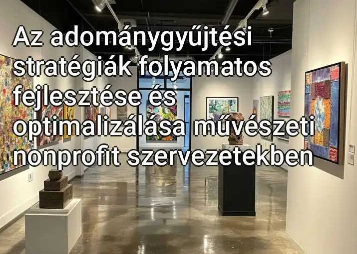 Az adománygyűjtési stratégiák folyamatos fejlesztése és optimalizálása művészeti nonprofit szervezetekben