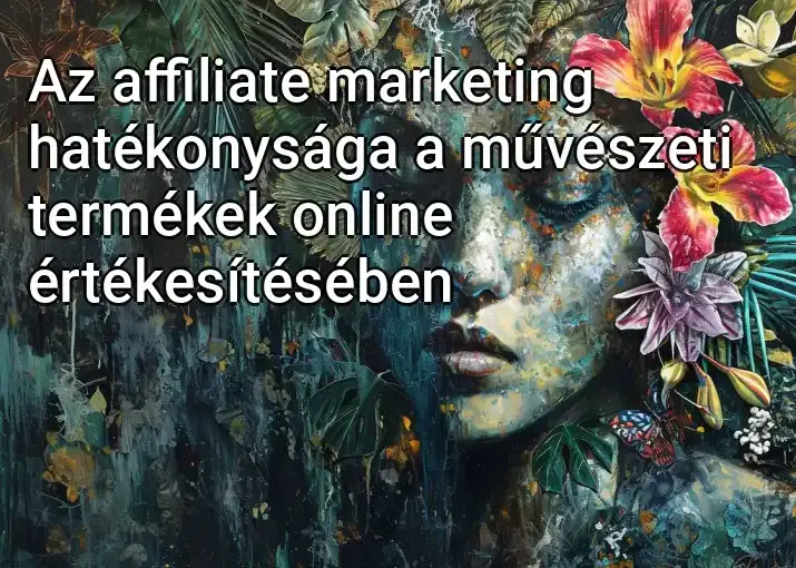 Az affiliate marketing hatékonysága a művészeti termékek online értékesítésében