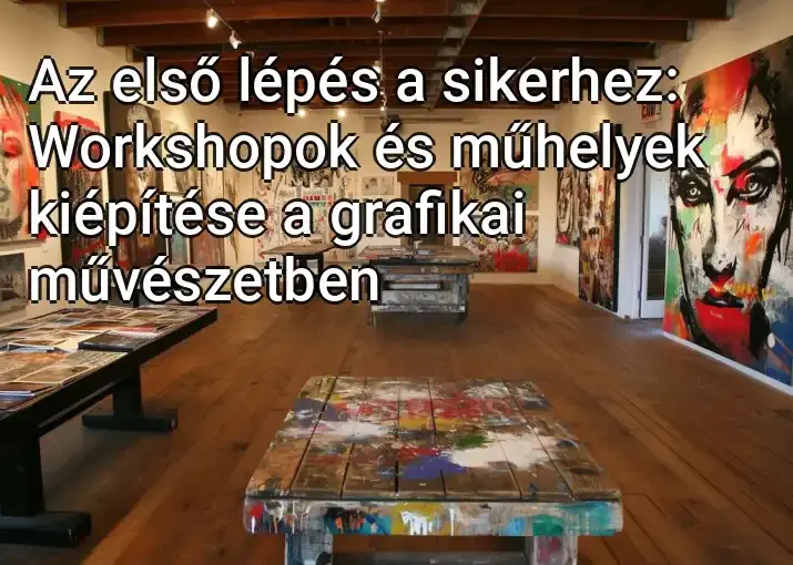 Az első lépés a sikerhez: Workshopok és műhelyek kiépítése a grafikai művészetben