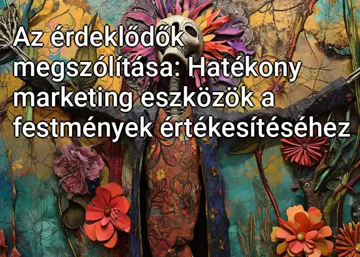 Az érdeklődők megszólítása: Hatékony marketing eszközök a festmények értékesítéséhez