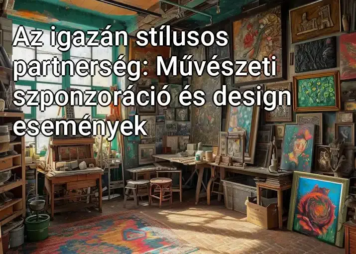 Az igazán stílusos partnerség: Művészeti szponzoráció és design események