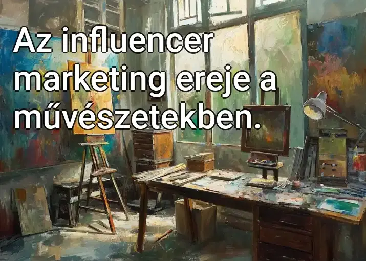 Az influencer marketing ereje a művészetekben.