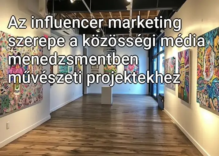 Az influencer marketing szerepe a közösségi média menedzsmentben művészeti projektekhez