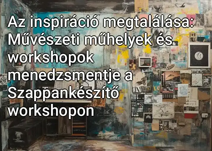 Az inspiráció megtalálása: Művészeti műhelyek és workshopok menedzsmentje a Szappankészítő workshopon