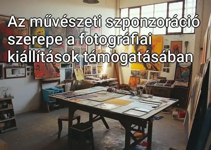 Az művészeti szponzoráció szerepe a fotográfiai kiállítások támogatásában