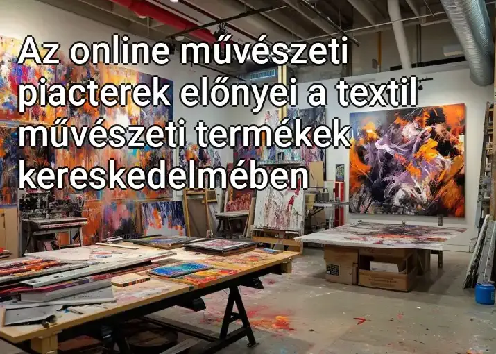 Az online művészeti piacterek előnyei a textil művészeti termékek kereskedelmében