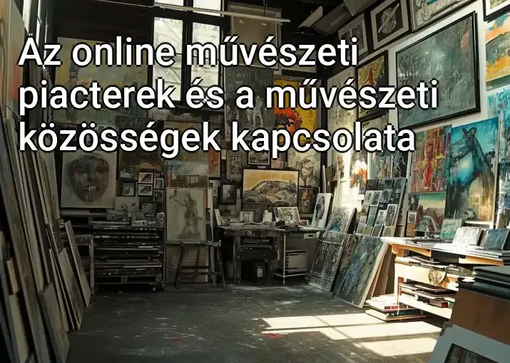 Az online művészeti piacterek és a művészeti közösségek kapcsolata