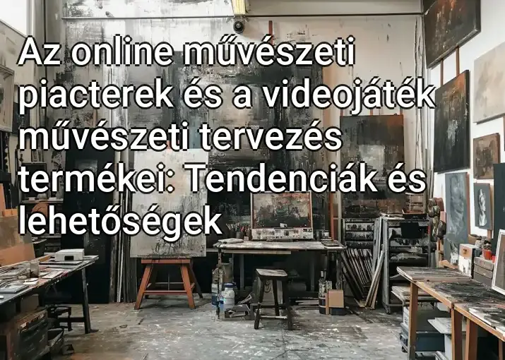 Az online művészeti piacterek és a videojáték művészeti tervezés termékei: Tendenciák és lehetőségek