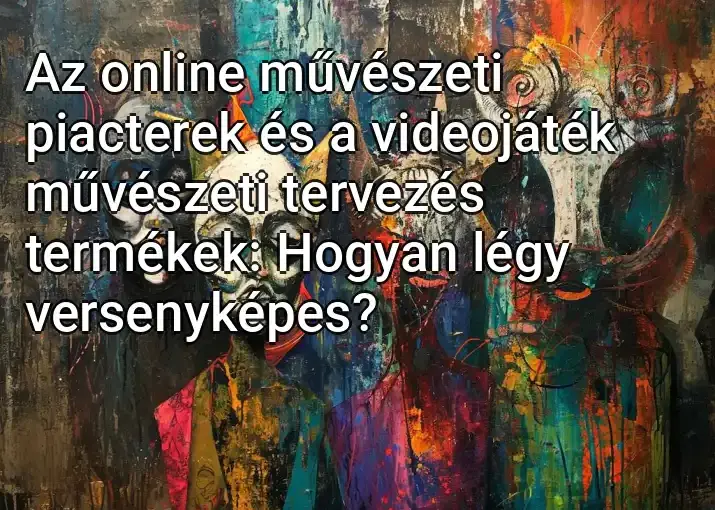 Az online művészeti piacterek és a videojáték művészeti tervezés termékek: Hogyan légy versenyképes?