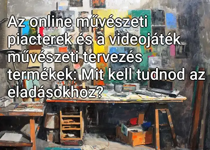 Az online művészeti piacterek és a videojáték művészeti tervezés termékek: Mit kell tudnod az eladásokhoz?